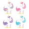 Big Dot of Happiness Unicorn Party Paper Cutouts, Double-Sided White Unicorn-Shaped Decorations, DIY Rainbow Unicorn Party Essentials - Set of 20